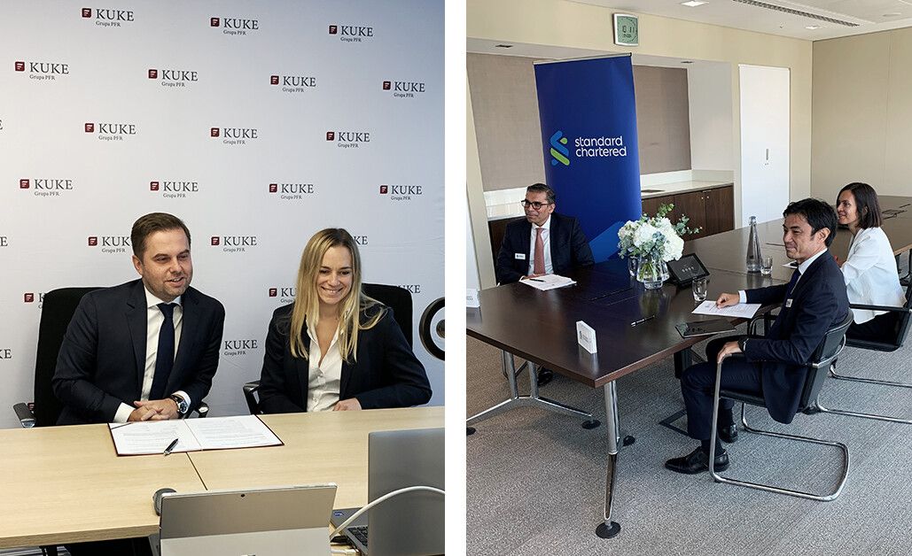 Uroczystość podpisania porozumienia odbyła się online