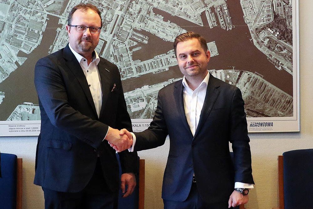 From the left: Michał Habina i Janusz Władyczak